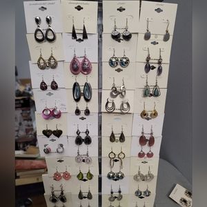 Closet Clear out Sale All 36 Pairs of Earrings Brand new
